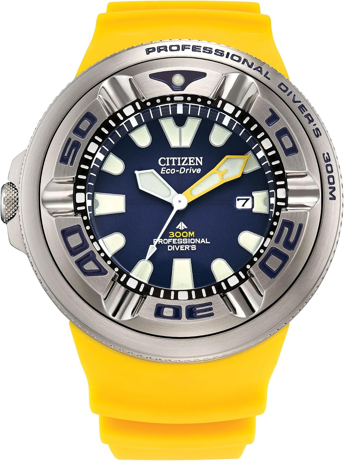 RELOJ DE PULSERA CITIZEN PROMASTER DIVE ECO-DRIVE BJ8058-06L CON CORREA DE POLIURETANO AMARILLO - 1
