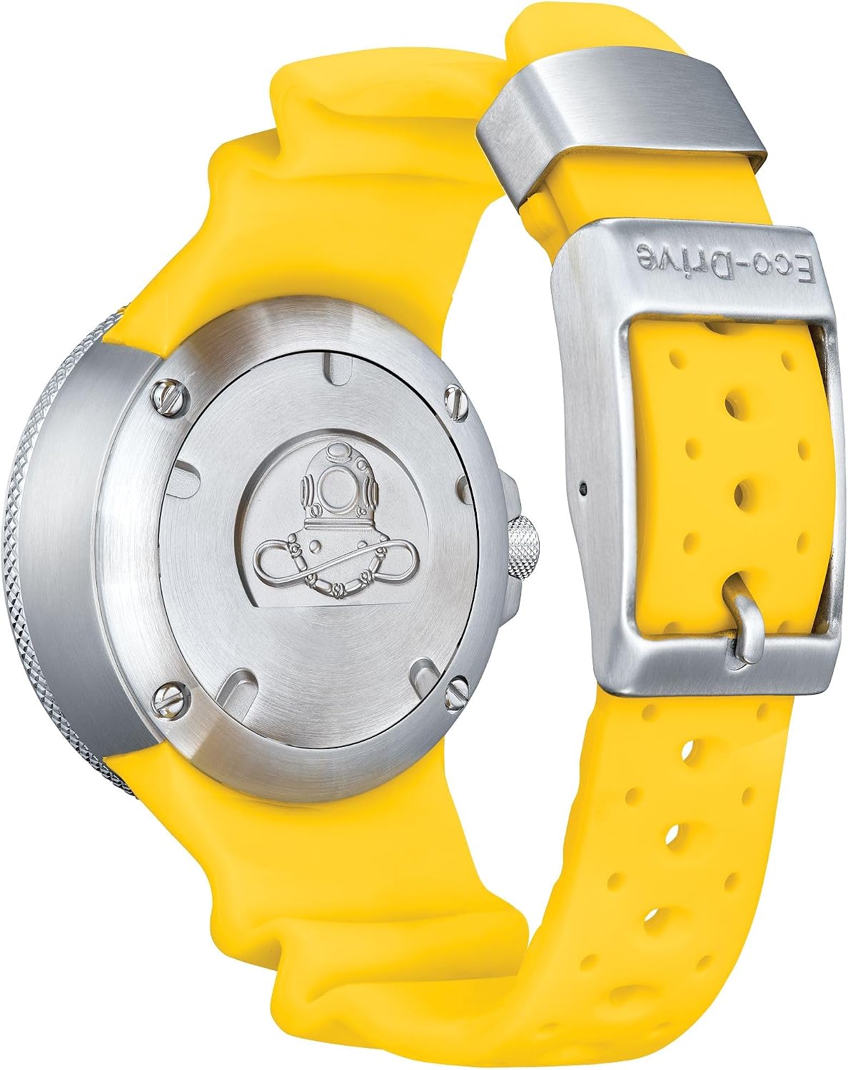 RELOJ DE PULSERA CITIZEN PROMASTER DIVE ECO-DRIVE BJ8058-06L CON CORREA DE POLIURETANO AMARILLO - 3