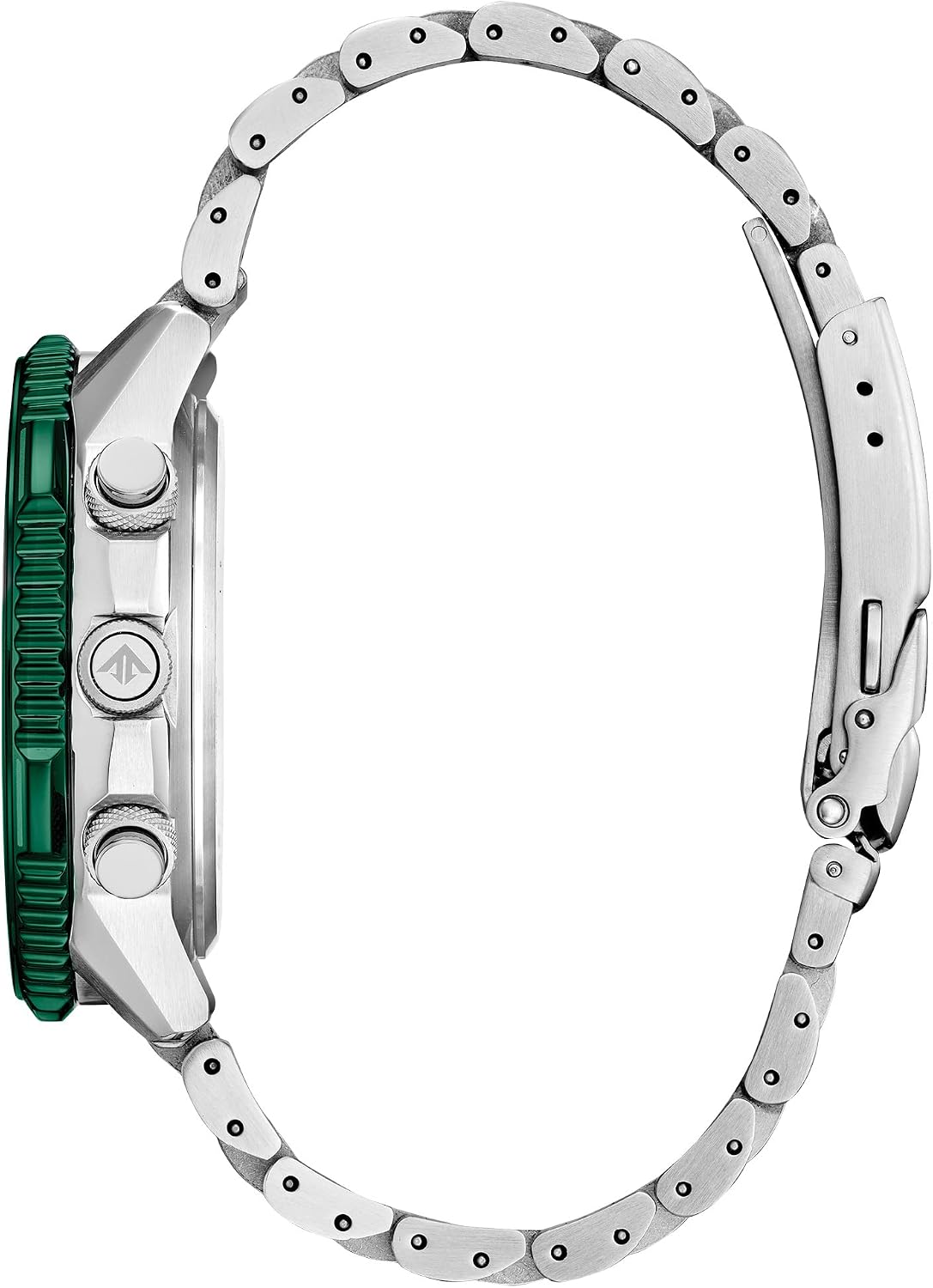 RELOJ DE PULSERA CITIZEN ECO-DRIVE PILOT CHRONOGRAPH CB5004-59W VERDE CON CRONÓGRAFO Y CRISTAL DE ZAFIRO - 2