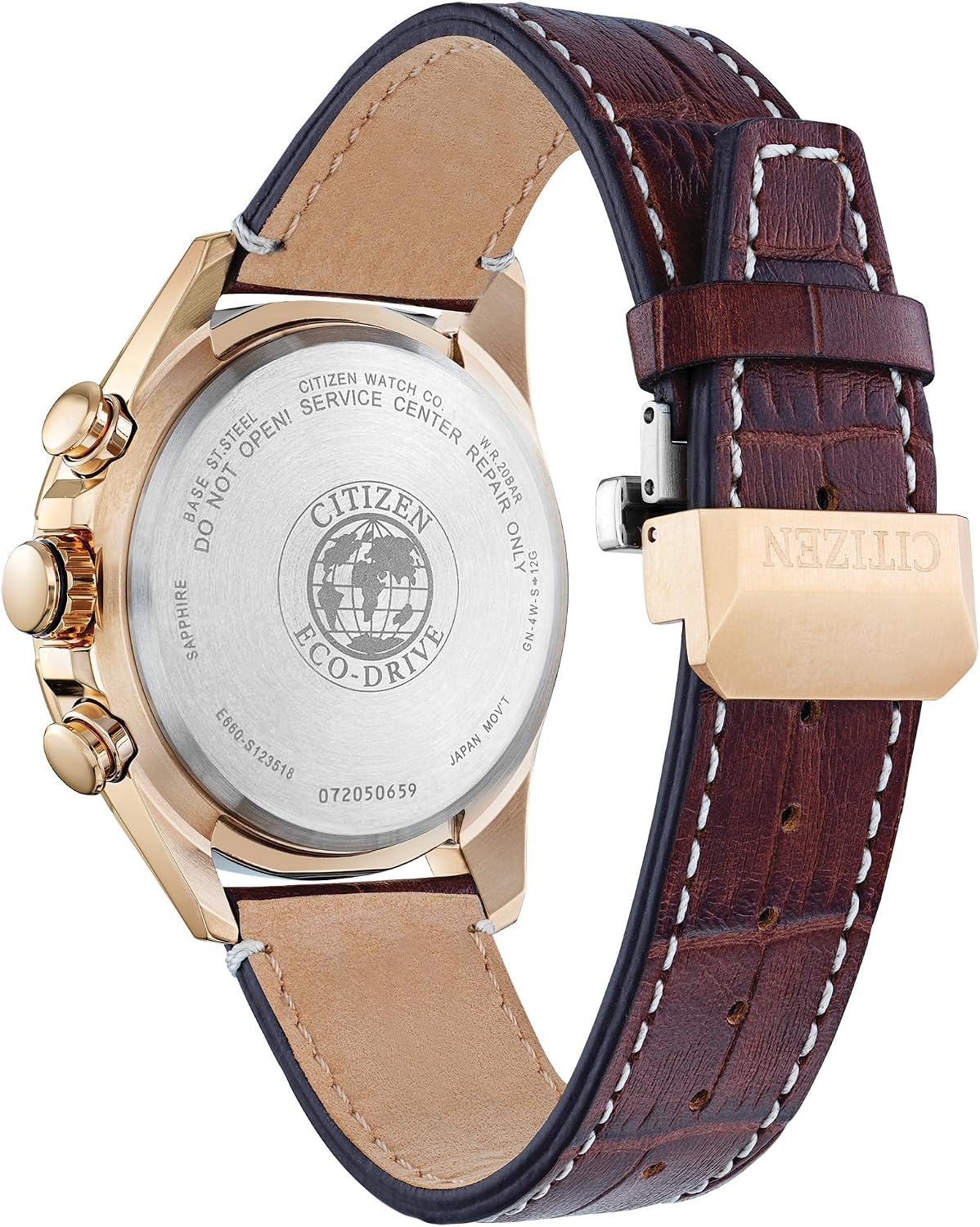 RELOJ DE PULSERA CITIZEN ECO-DRIVE SPORT LUXURY PCAT 43MM ACERO INOXIDABLE - 3