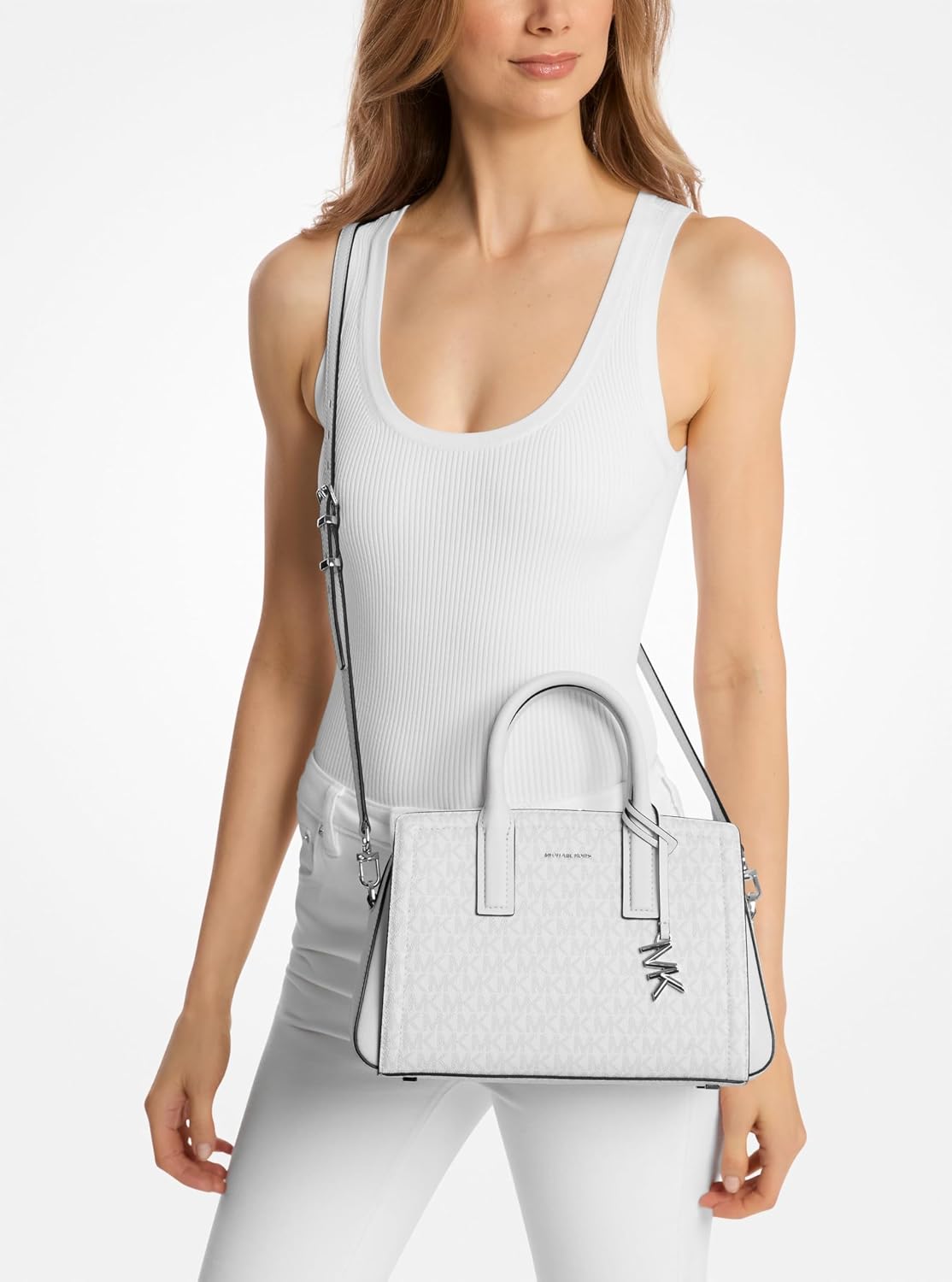 BOLSO SATCHEL MICHAEL KORS LAILA SMALL PARA MUJER - 4