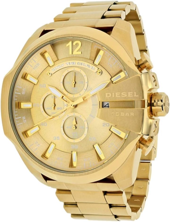 RELOJ DE PULSERA DIESEL MEGA CHIEF PARA HOMBRE DZ4360 DORADO - 1