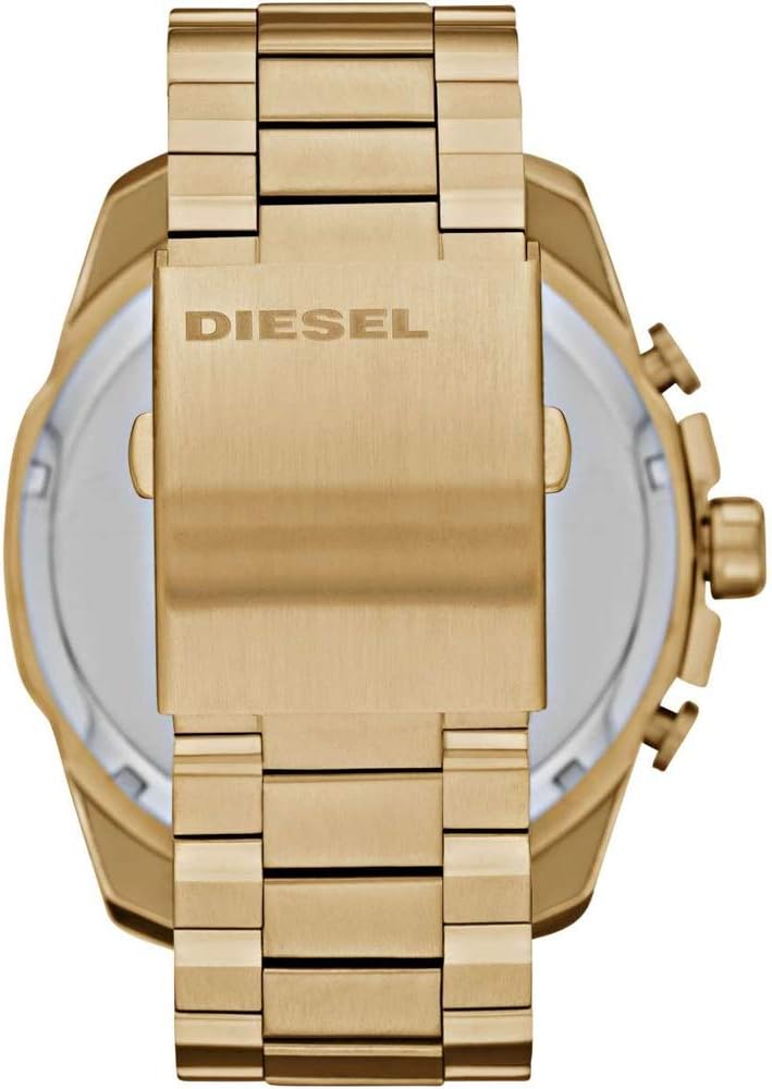 RELOJ DE PULSERA DIESEL MEGA CHIEF PARA HOMBRE DZ4360 DORADO - 3