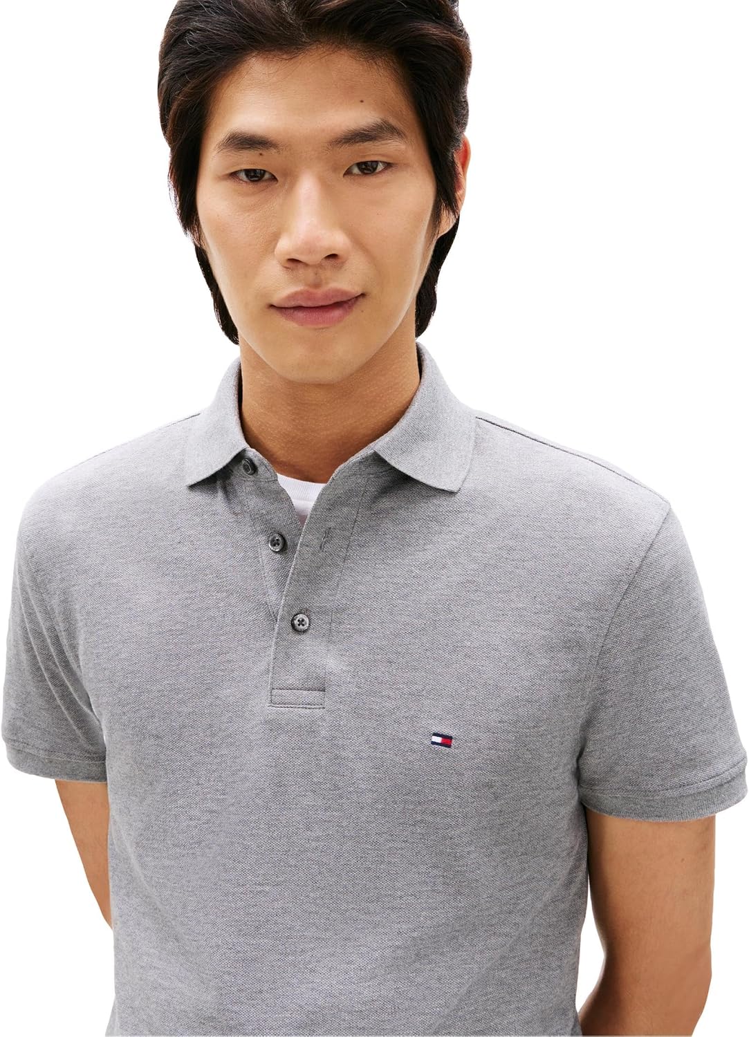 POLO PARA HOMBRE TOMMY HILFIGER MANGA CORTA SLIM FIT CON ALGODÓN ORGÁNICO Y STRETCH - 2