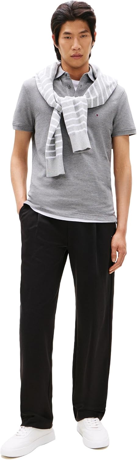 POLO PARA HOMBRE TOMMY HILFIGER MANGA CORTA SLIM FIT CON ALGODÓN ORGÁNICO Y STRETCH - 3