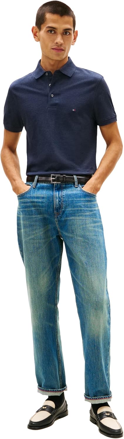POLO PARA HOMBRE TOMMY HILFIGER MANGA CORTA SLIM FIT ALGODÓN ORGÁNICO Y STRETCH - 3