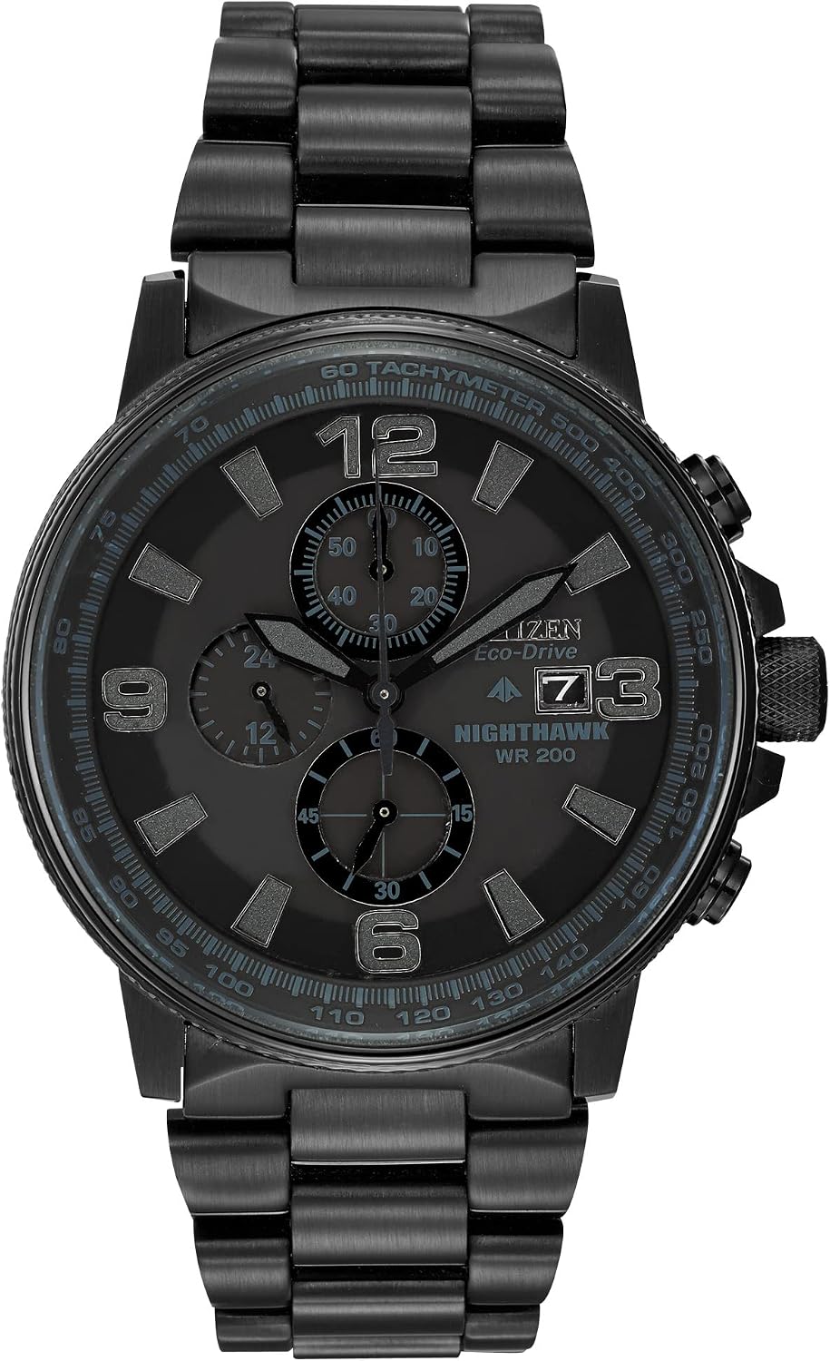 RELOJ DE PULSERA CITIZEN ECO-DRIVE NIGHTHAWK 42MM ACERO INOXIDABLE NEGRO CA0295-58E - 1