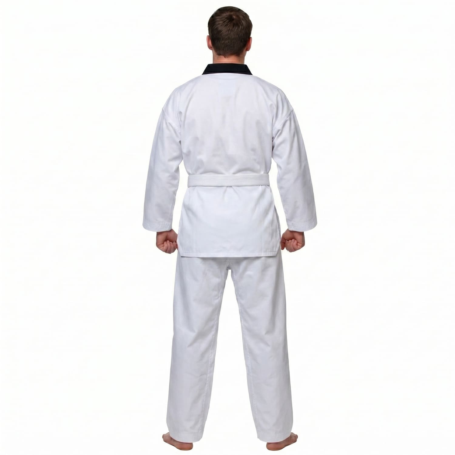 TAE KWON DO DOBOK UNIFORME CONJUNTO COMPLETO UNISEX TODAS LAS TALLAS INCLUYE CHAQUETA PANTALÓN Y CINTURÓN - 4
