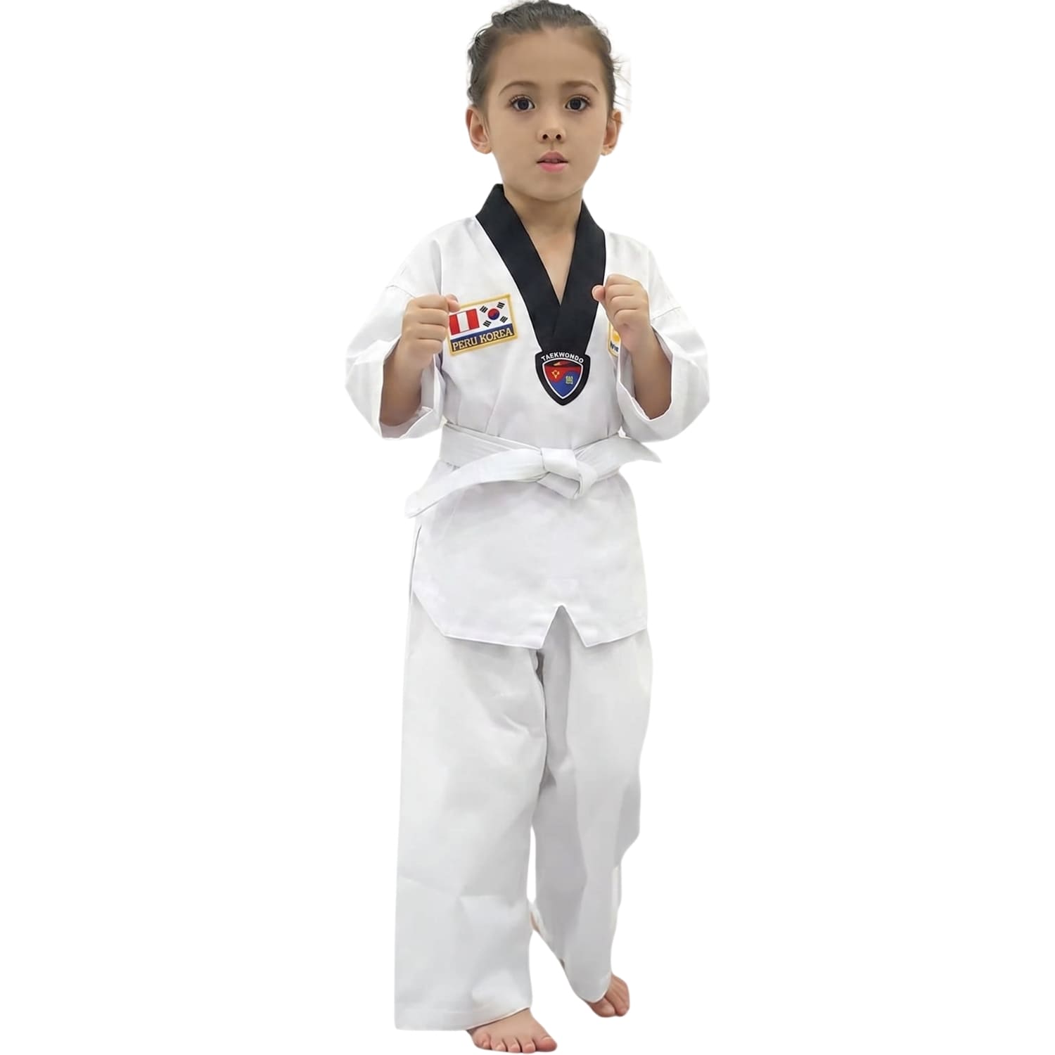 TAE KWON DO DOBOK UNIFORME CONJUNTO COMPLETO UNISEX TODAS LAS TALLAS INCLUYE CHAQUETA PANTALÓN Y CINTURÓN - 7