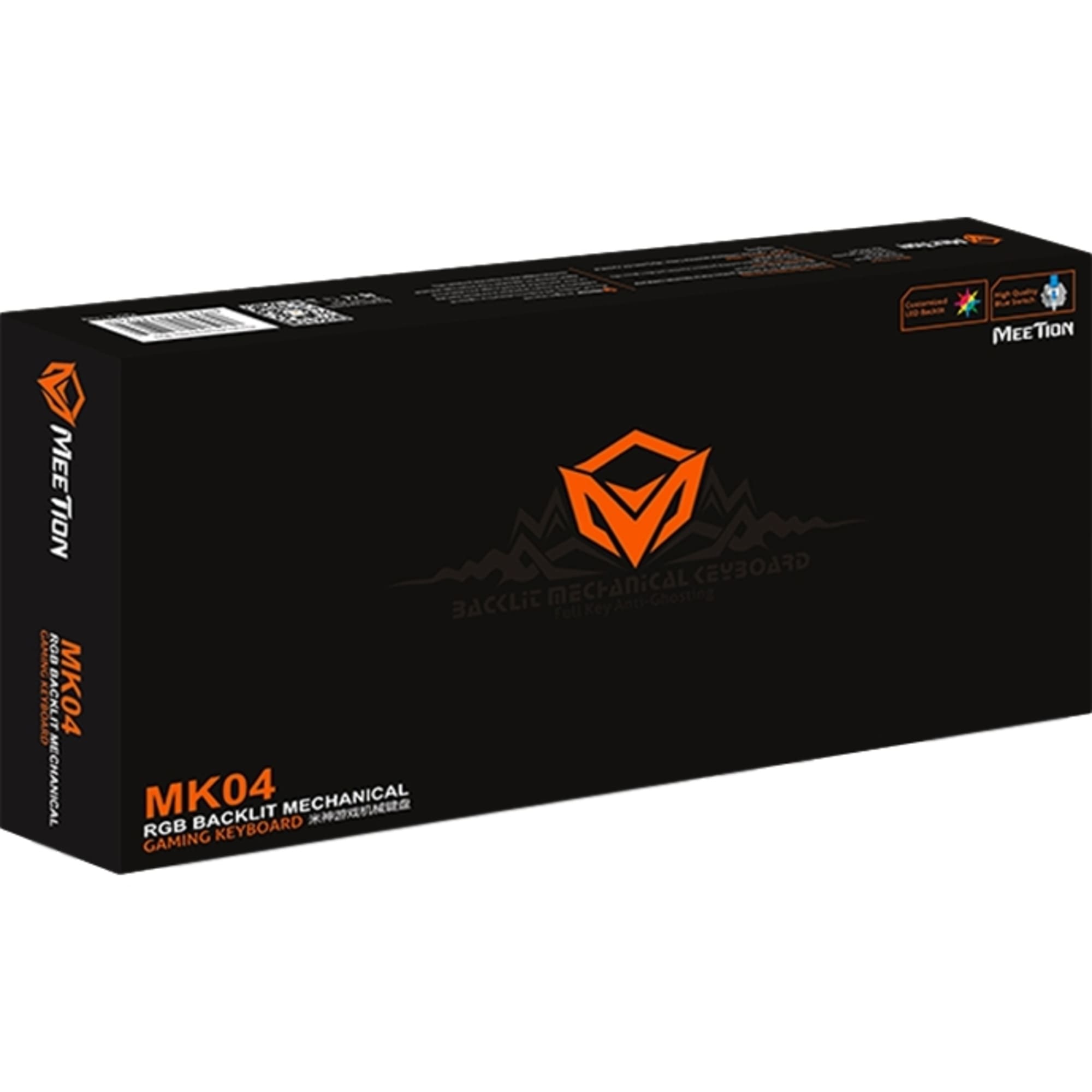 TECLADO GAMER MECÁNICO 88-SWITCH TKL RGB MEETION MK04 EN ESPAÑOL CUSTOMIZABLE OUTEMU BLUE ANTI-GHOSTING - 7