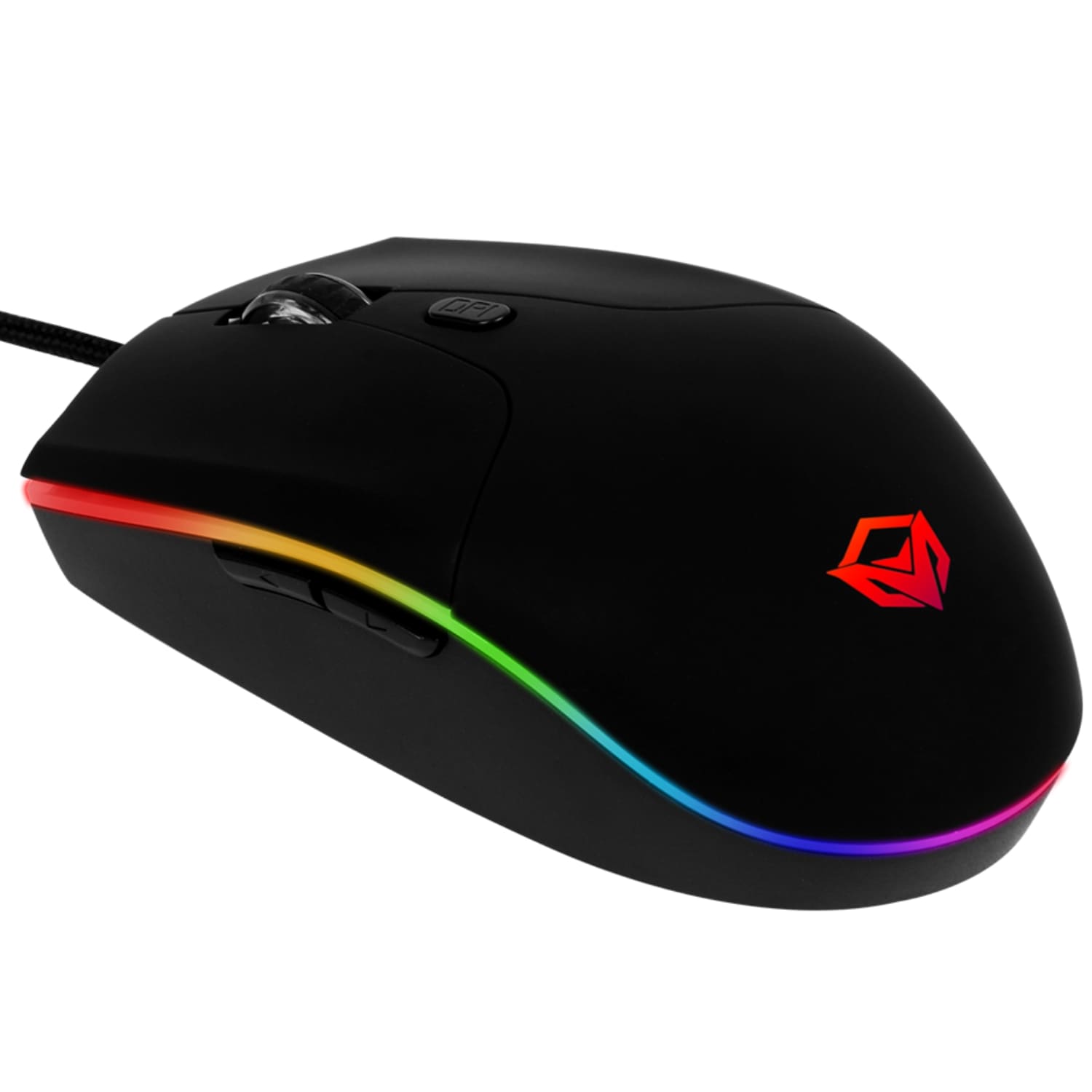 MOUSE GAMER 6D RGB MEETION GM21 PRO GAMING MOUSE 4800 DPI 6 BOTONES PROGRAMABLES USB CABLE 1.8 M - 5