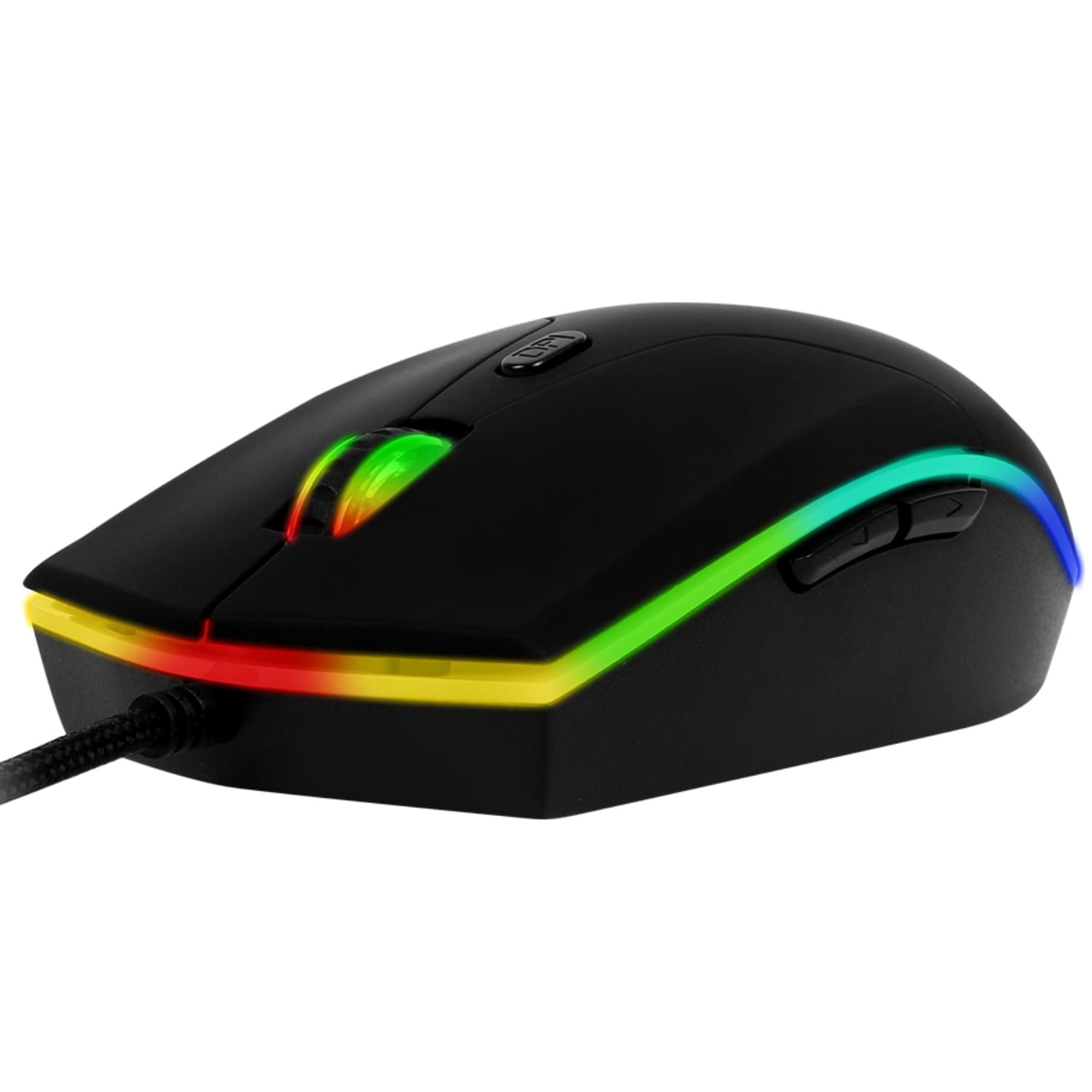 MOUSE GAMER 6D RGB MEETION GM21 PRO GAMING MOUSE 4800 DPI 6 BOTONES PROGRAMABLES USB CABLE 1.8 M - 6