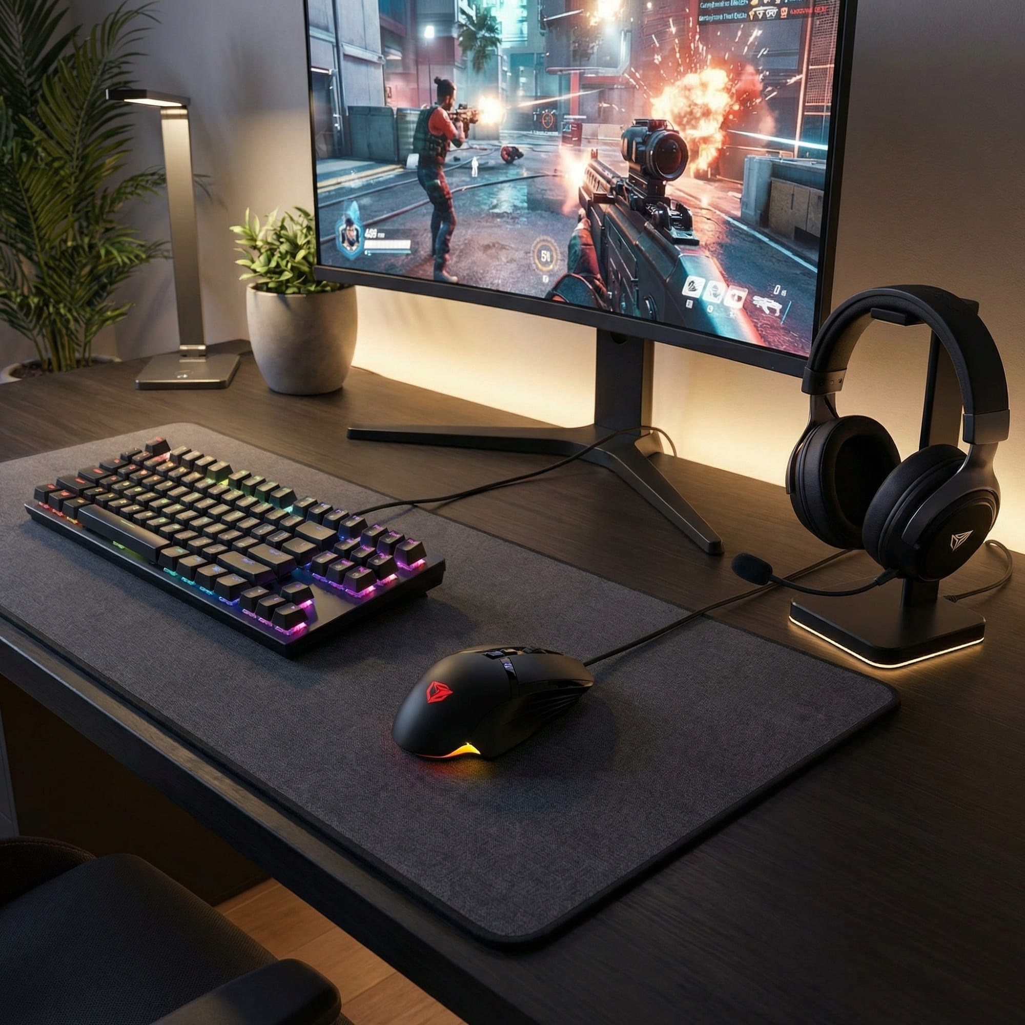 MOUSE GAMER 8D RGB MEETION MT-G3325 5000 DPI 8 BOTONES ERGONÓMICO PROFESIONAL CABLE 1.8 M - 7
