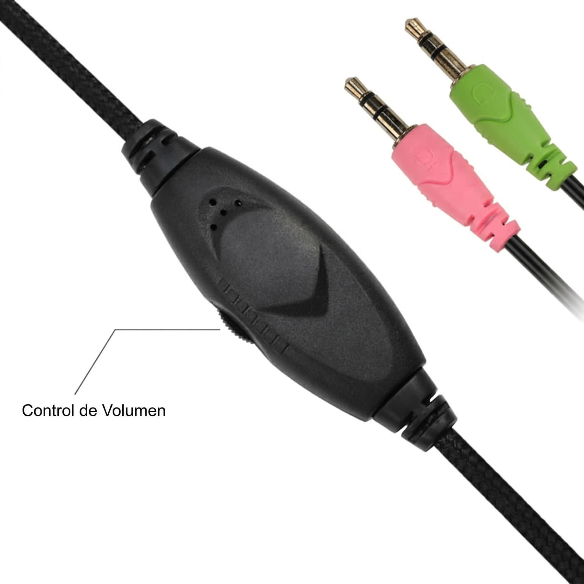 AUDÍFONOS GAMER MEETION HP010 CON MICRÓFONO JACK 3.5MM CABLE 2M PC LAPTOP PLAYSTATION XBOX SMARTPHONE - 7