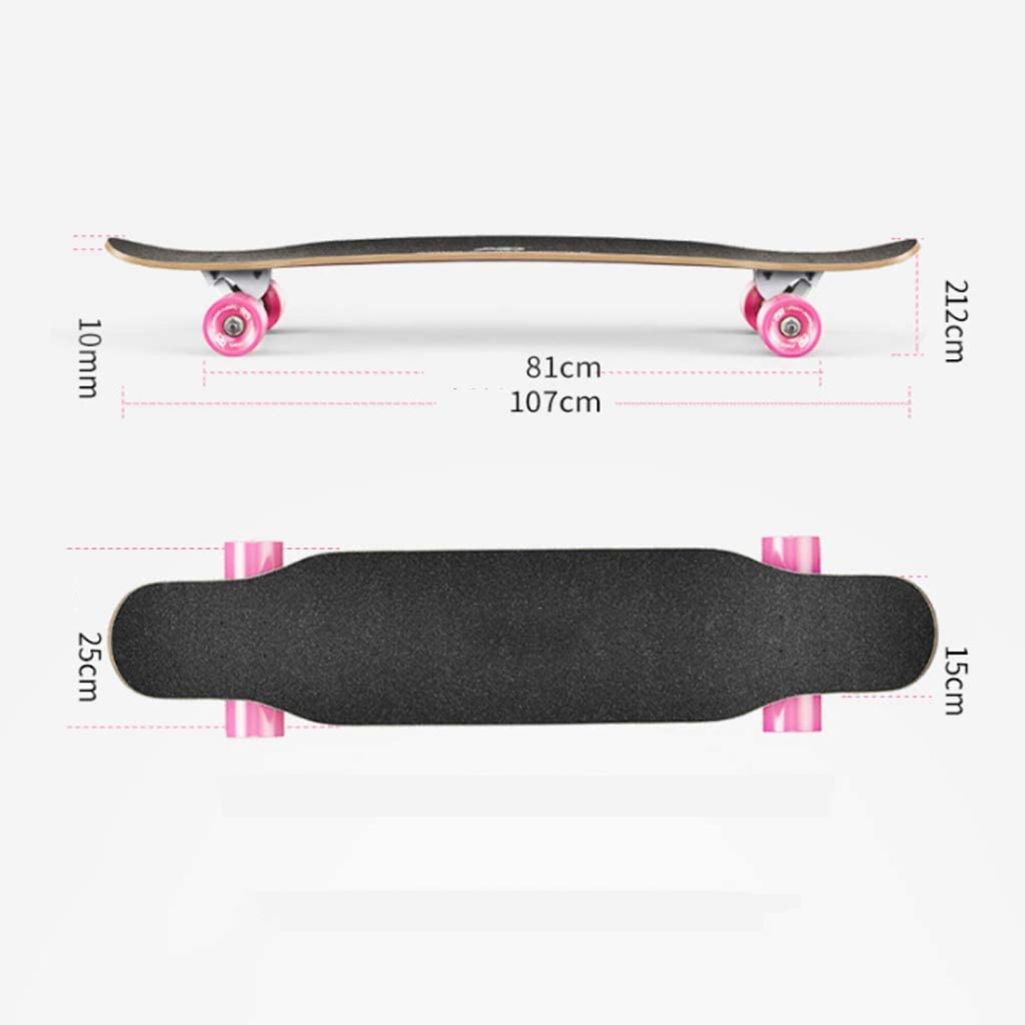 SKATE LONGBOARD 42'' DANCING CRUISING DOWNHILL - GIRL - 5