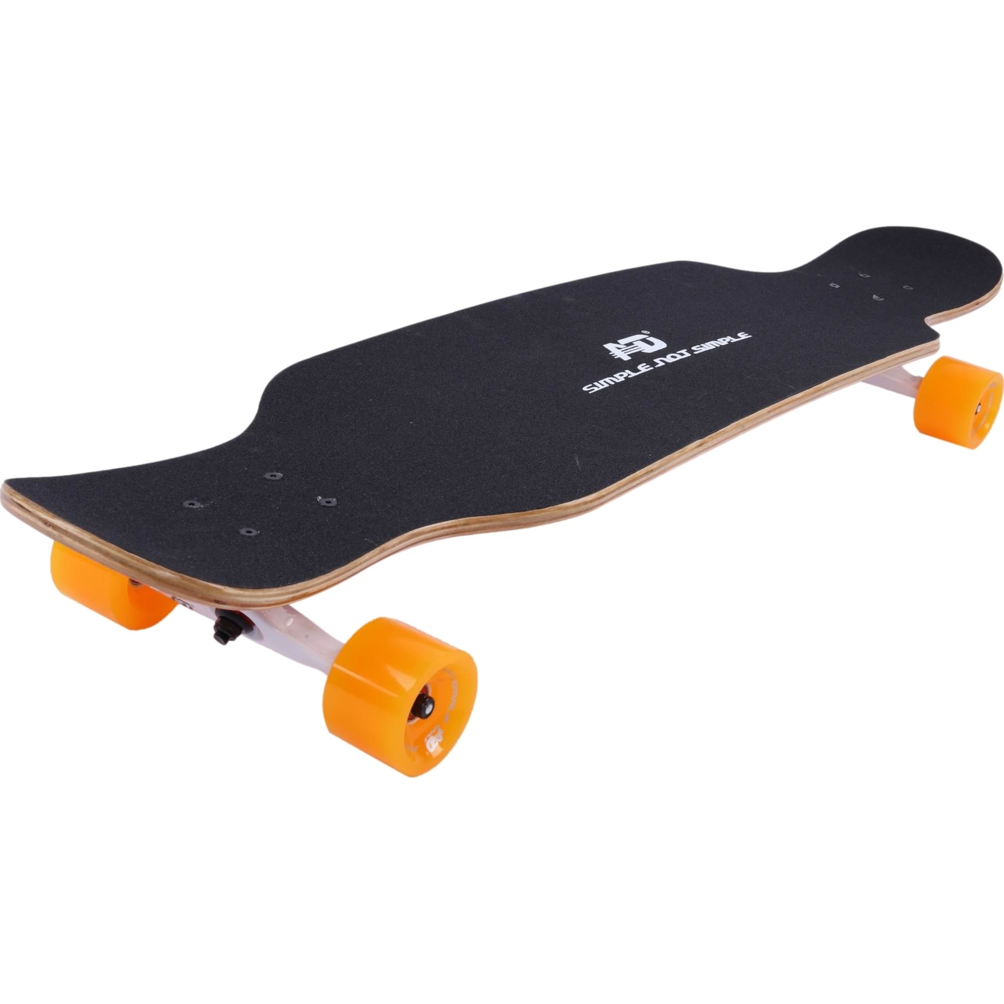 SKATE LONGBOARD 42'' DANCING CRUISING DOWNHILL - ORANGE - 2