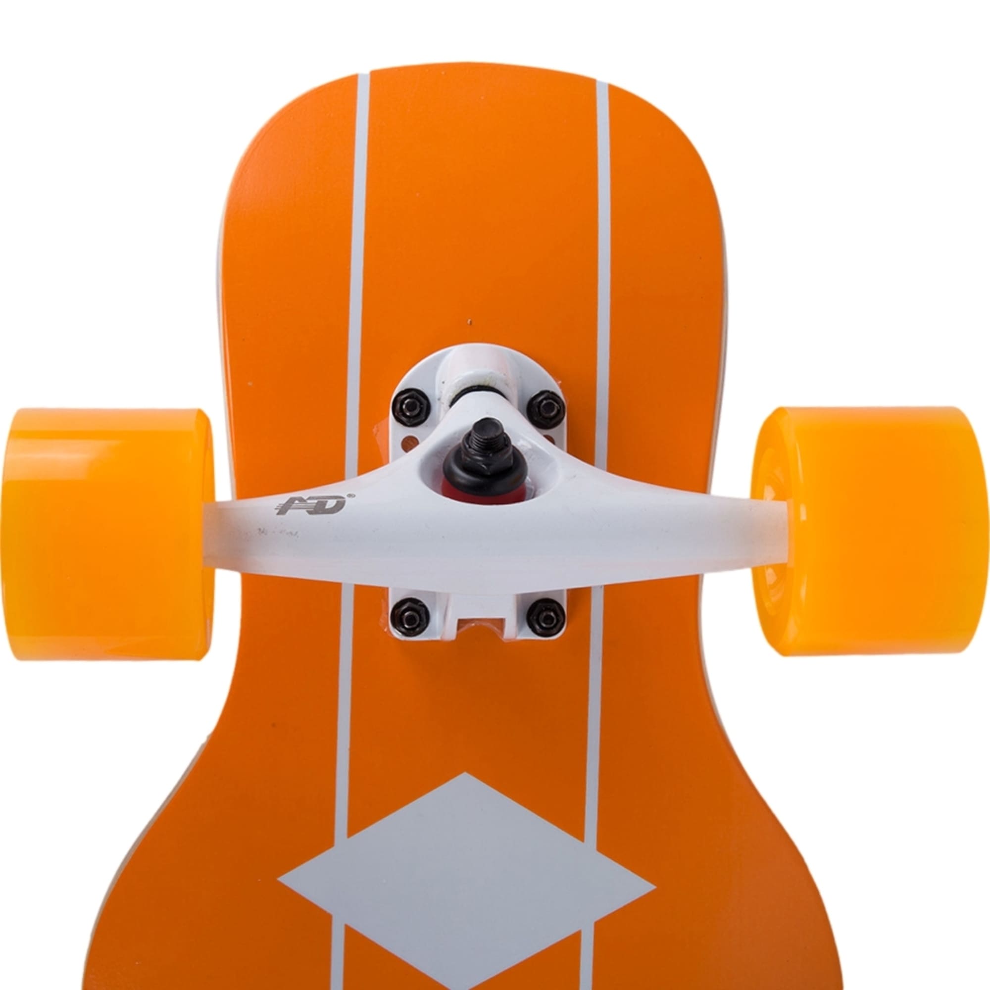 SKATE LONGBOARD 42'' DANCING CRUISING DOWNHILL - ORANGE - 5