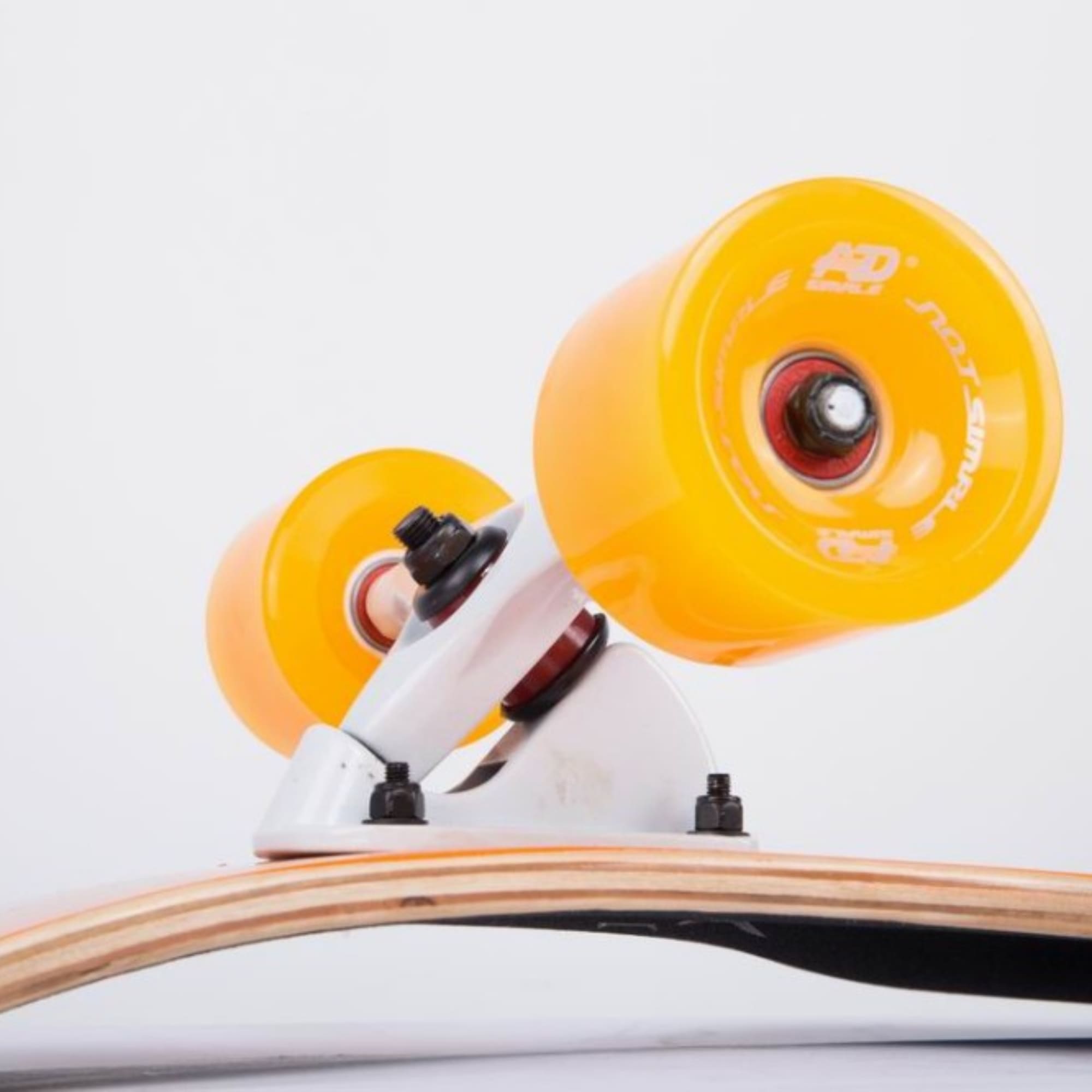 SKATE LONGBOARD 42'' DANCING CRUISING DOWNHILL - ORANGE - 6