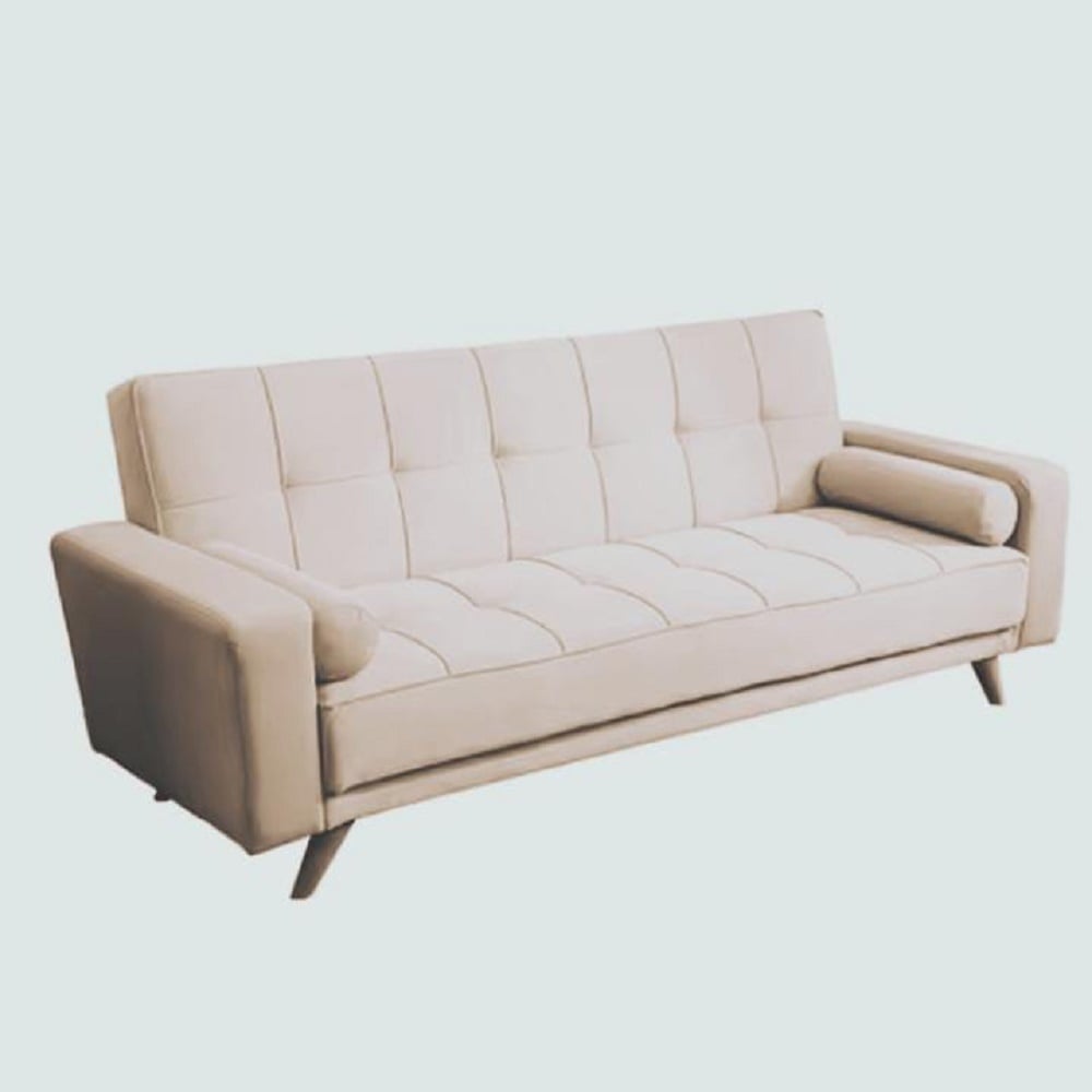 SOFÁ CAMA DECOSTORE BEIGE TAMMY - 1