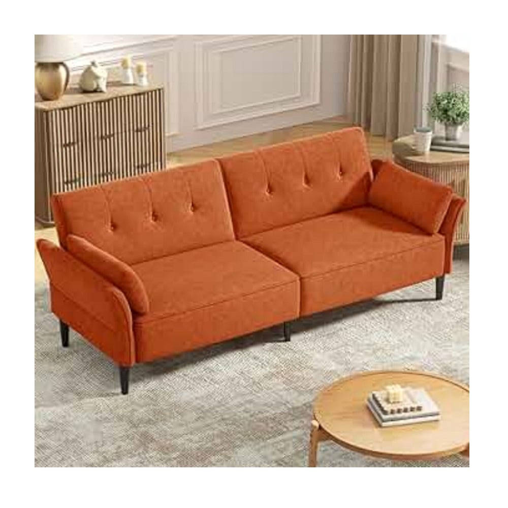 DM SOFÁ CAMA TAMESIS - NARANJA - 1
