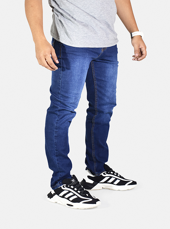 JEAN CASUAL SLIM HOMBRE YONISTERS BÁSICO SEMIPITILLO STRETCH CLOTHING DENIM - 1