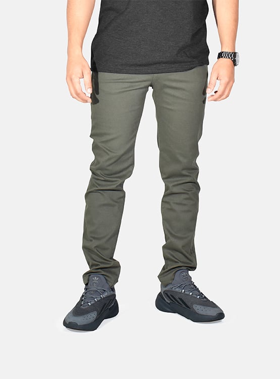 PANTALÓN CASUAL SLIM HOMBRE YONISTERS CASUAL SEMIPITILLO STRETCH CLOTHING DRILL - 1