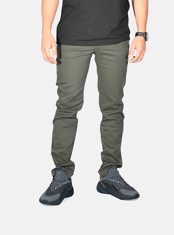 PANTALÓN CASUAL SLIM HOMBRE YONISTERS CASUAL SEMIPITILLO STRETCH CLOTHING DRILL - 1