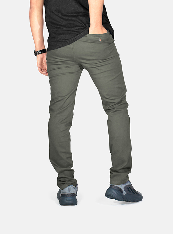 PANTALÓN CASUAL SLIM HOMBRE YONISTERS CASUAL SEMIPITILLO STRETCH CLOTHING DRILL - 4
