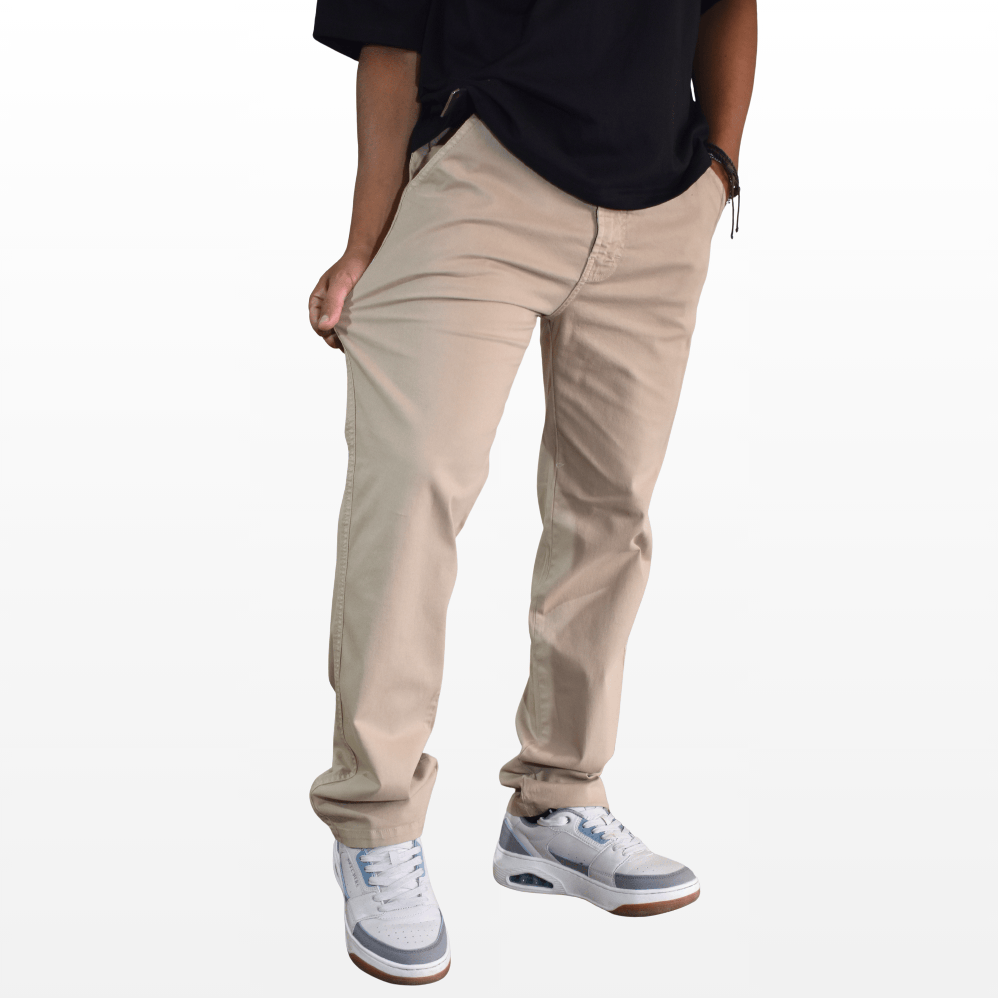 PANTALÓN CASUAL SLIM HOMBRE YONISTERS CASUAL SEMIPITILLO STRETCH CLOTHING DRILL - 2