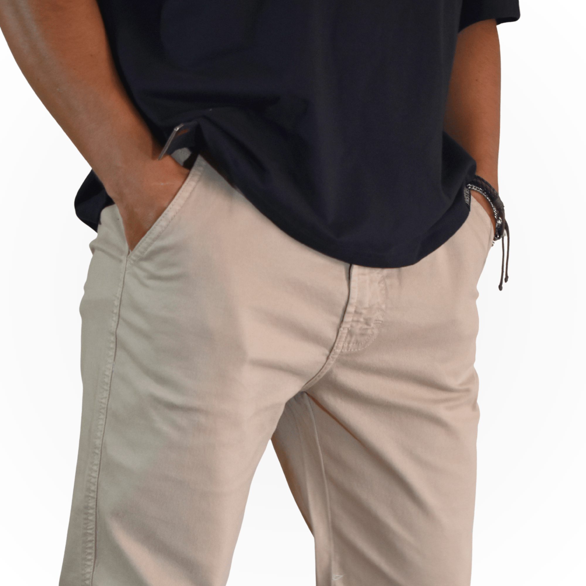 PANTALÓN CASUAL SLIM HOMBRE YONISTERS CASUAL SEMIPITILLO STRETCH CLOTHING DRILL - 3