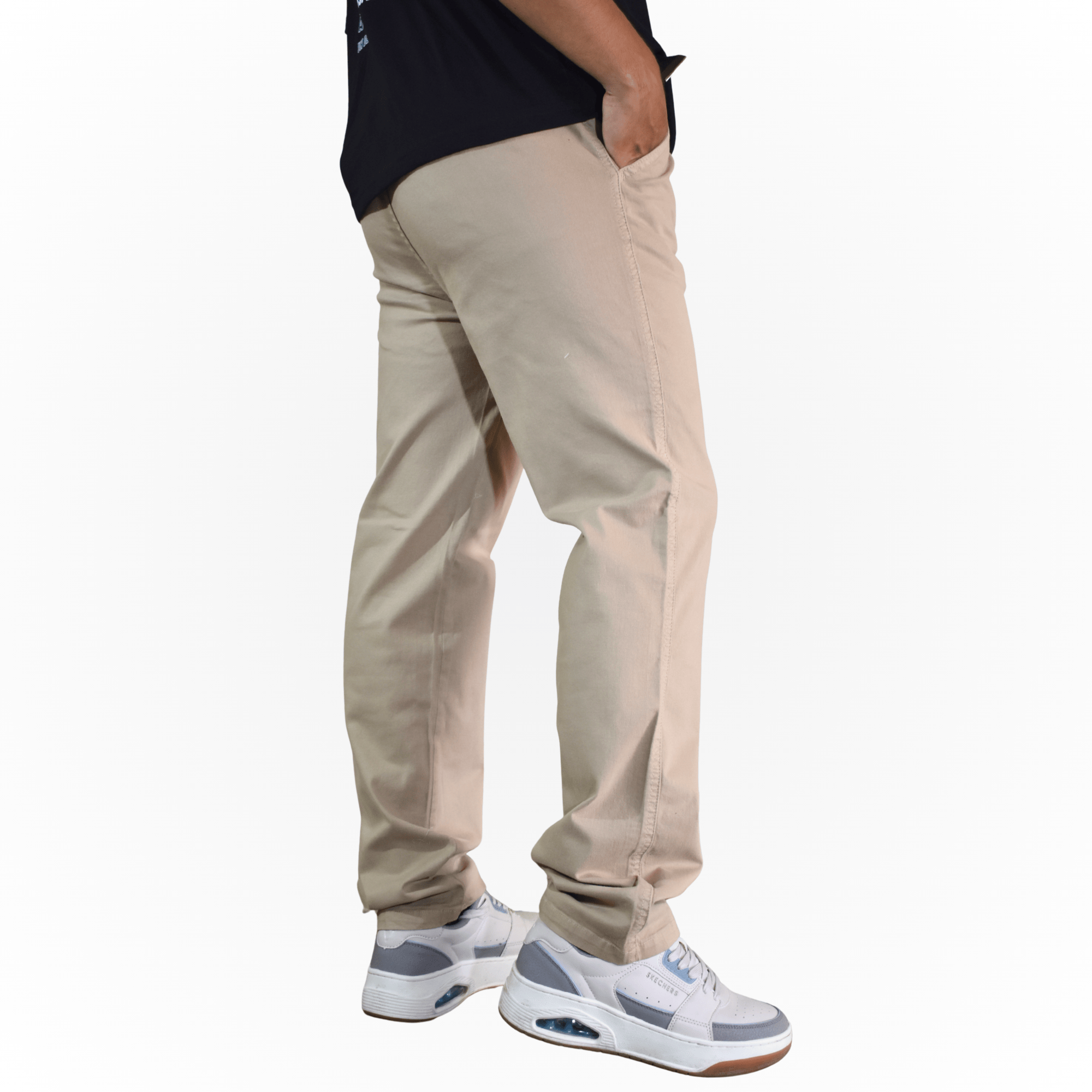 PANTALÓN CASUAL SLIM HOMBRE YONISTERS CASUAL SEMIPITILLO STRETCH CLOTHING DRILL - 4
