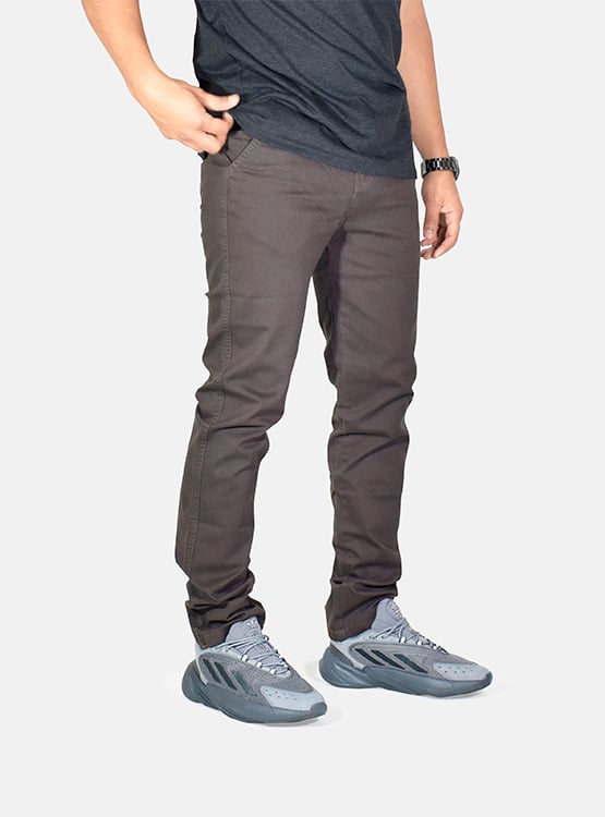 PANTALÓN CASUAL SLIM HOMBRE YONISTERS CASUAL SEMIPITILLO STRETCH CLOTHING DRILL - 2