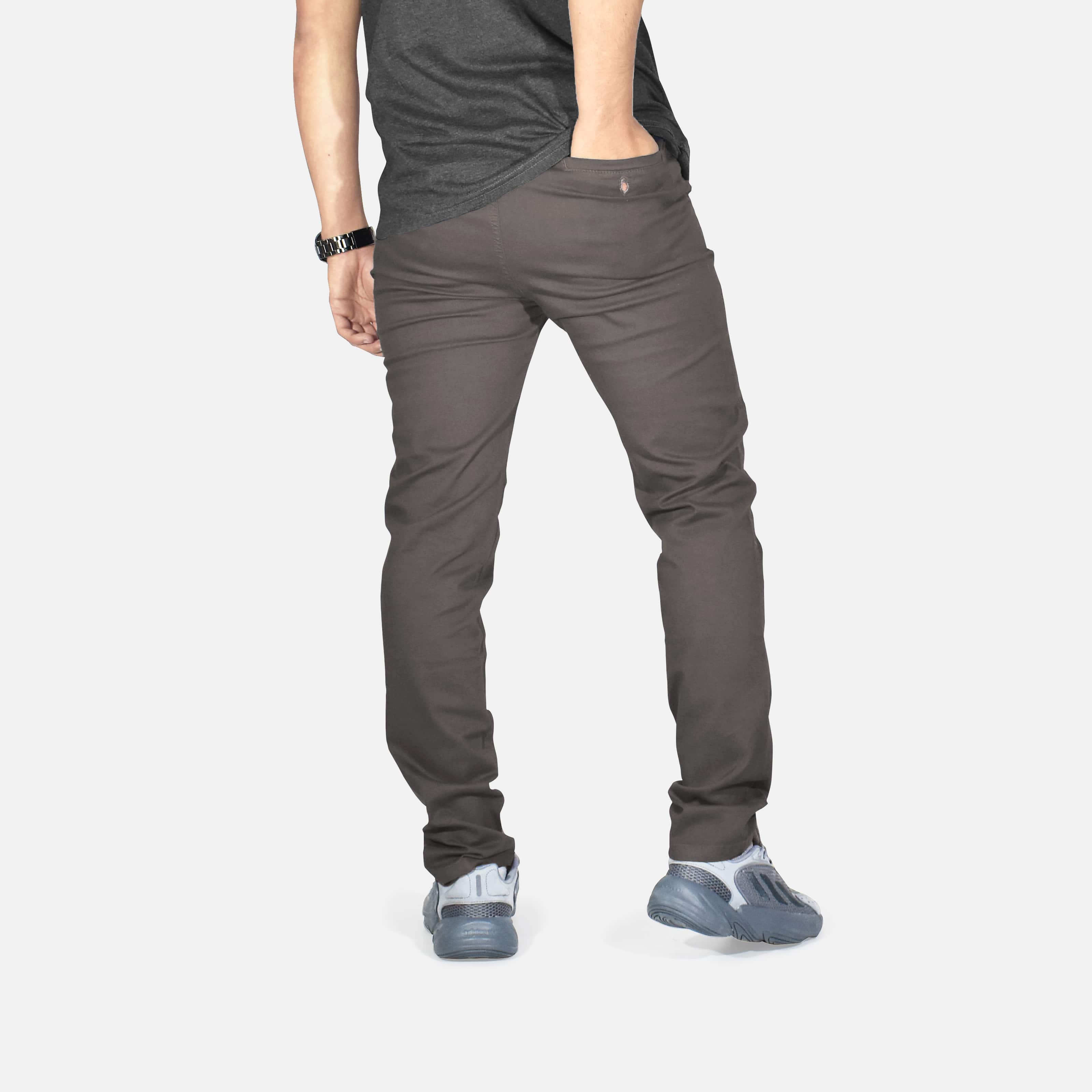 PANTALÓN CASUAL SLIM HOMBRE YONISTERS CASUAL SEMIPITILLO STRETCH CLOTHING DRILL - 4