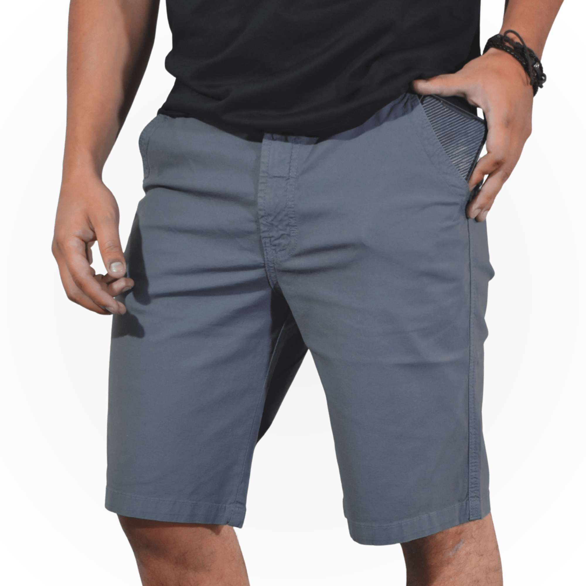 SHORT A LA RODILLA HOMBRE YONISTERS SEMI PITILLO DRILL STRETCH CLOTHING - 3