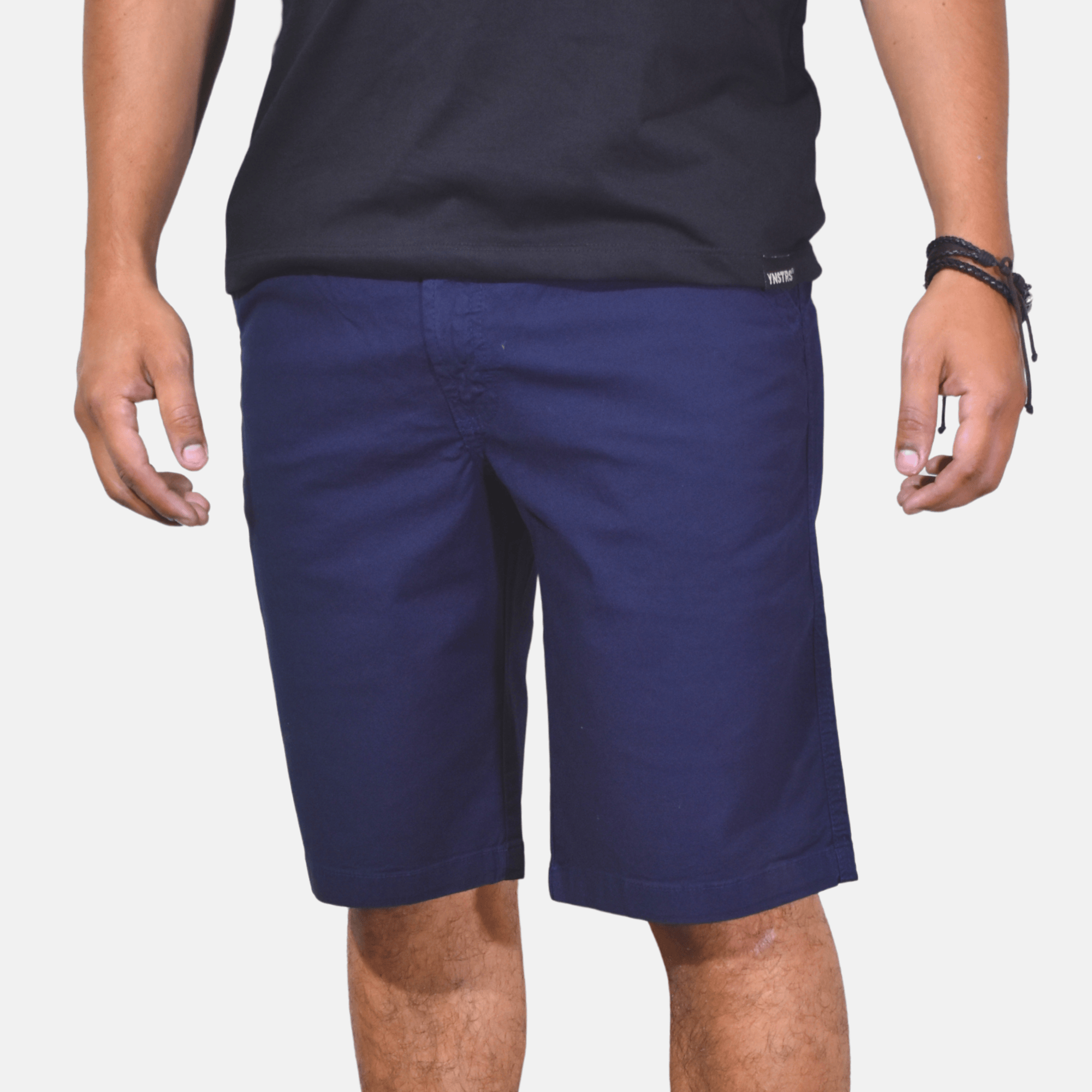 SHORT SLIM FIT CASUAL AZUL ALGODÓN DRILL STRECH YONISTER CLOTHING - 2