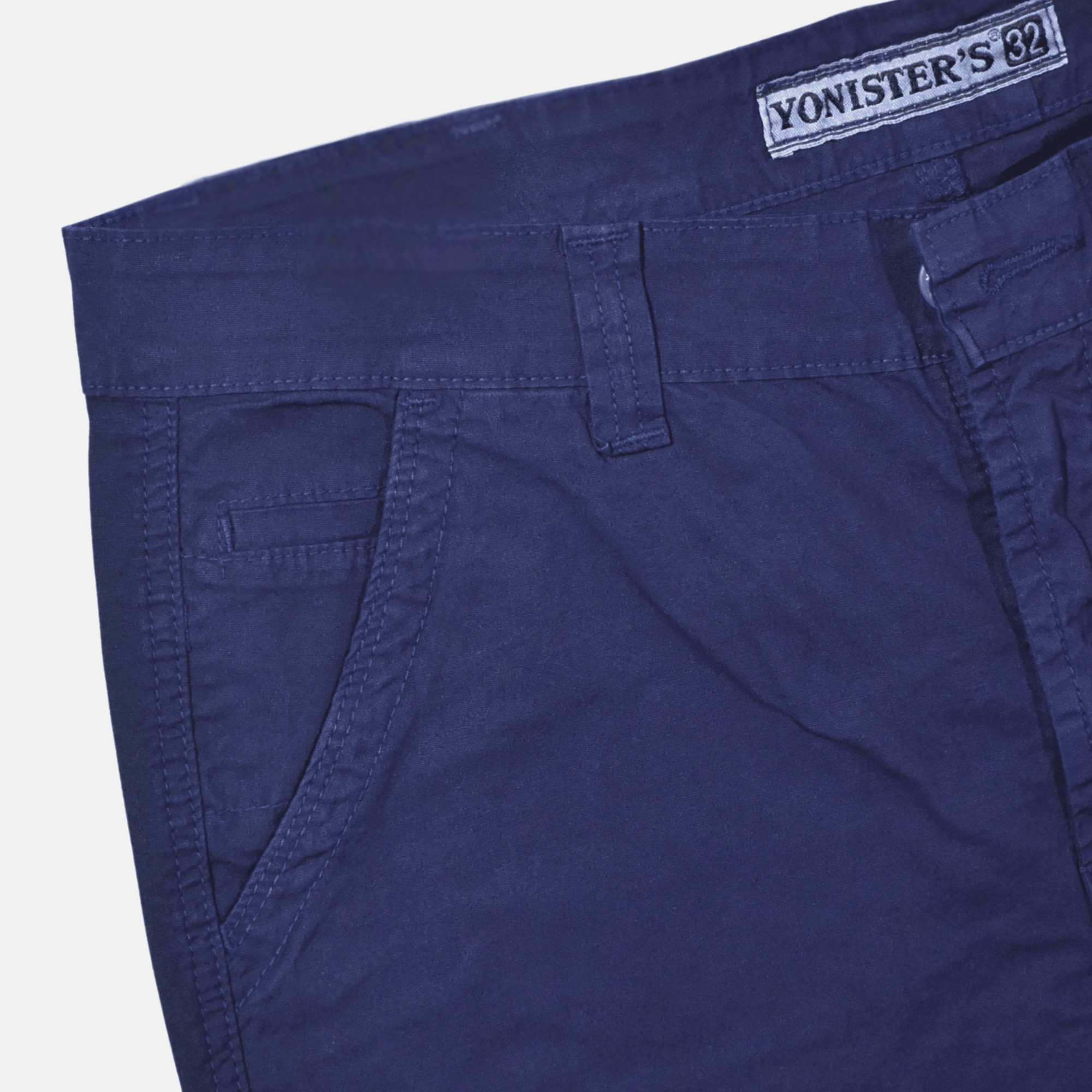 SHORT SLIM FIT CASUAL AZUL ALGODÓN DRILL STRECH YONISTER CLOTHING - 6