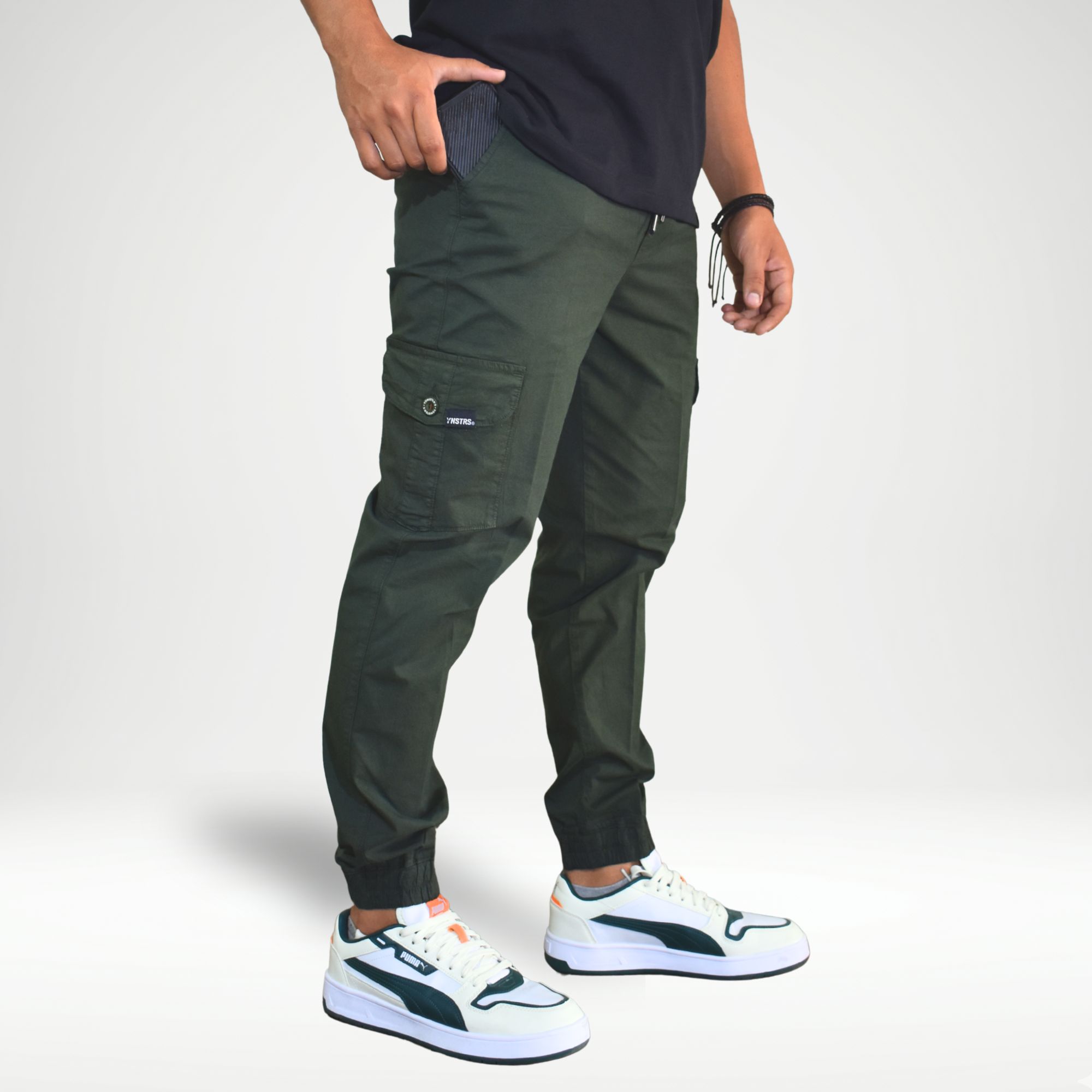 JOGGER CARGO TOBILLERO UNISEX YONISTERS DRILL SEMIPITILLO CLOTHING - 1