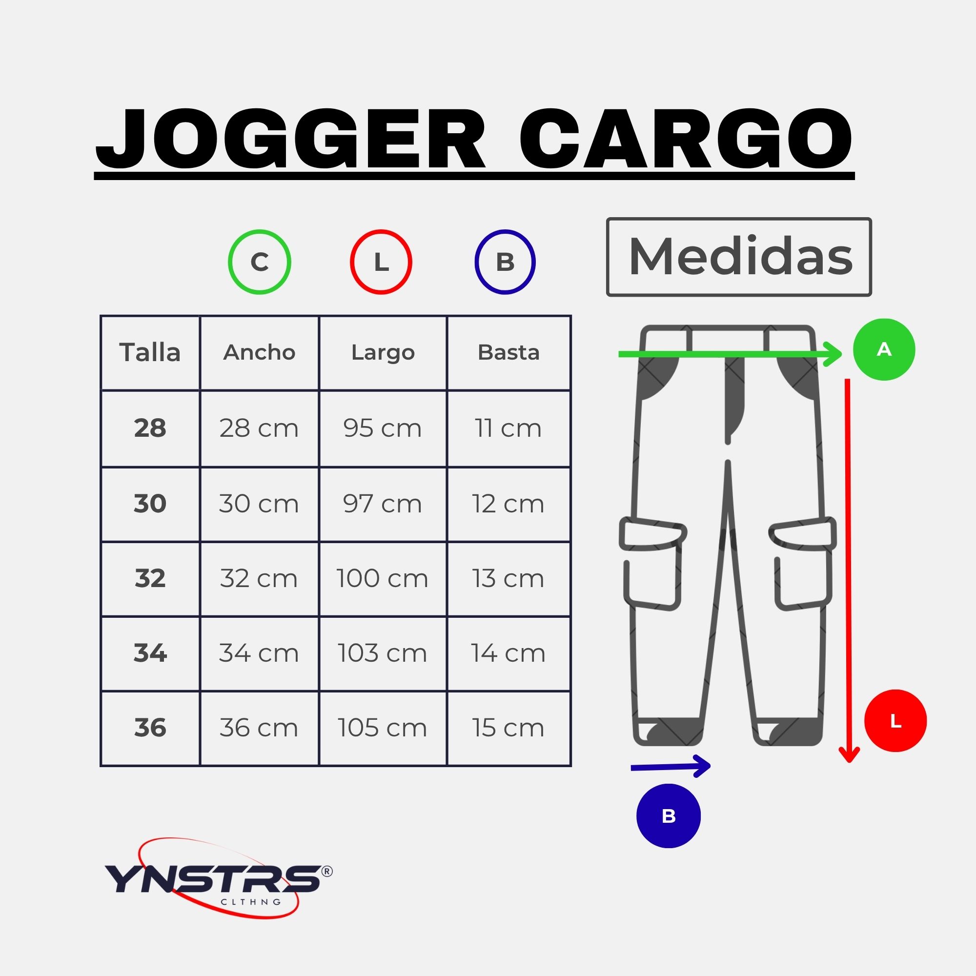 JOGGER CARGO TOBILLERO UNISEX YONISTERS DRILL SEMIPITILLO CLOTHING - 6