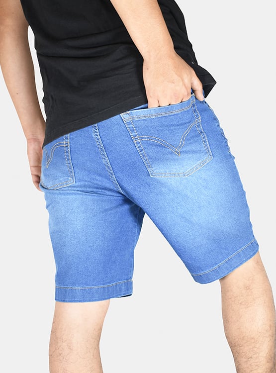 SHORT A LA RODILLA HOMBRE YONISTERS JEAN SEMIPITILLO STRETCH CLOTHING - 3