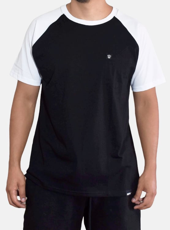 POLO MANGA CORTA ALGODÓN HOMBRE YONISTERS RANGLAN CON BOLSILLO CLOTHING - 1