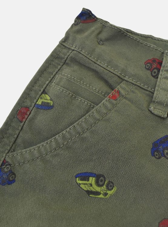 SHORT NIÑO YONISTERS CAR TAFETA ESTAMPADO SEMIPITILLO STRETCH KIDS - 3