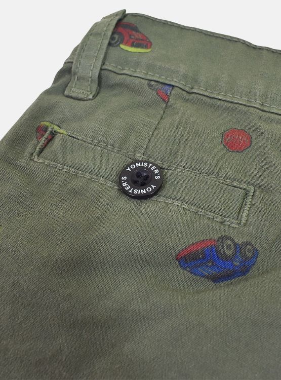 SHORT NIÑO YONISTERS CAR TAFETA ESTAMPADO SEMIPITILLO STRETCH KIDS - 5