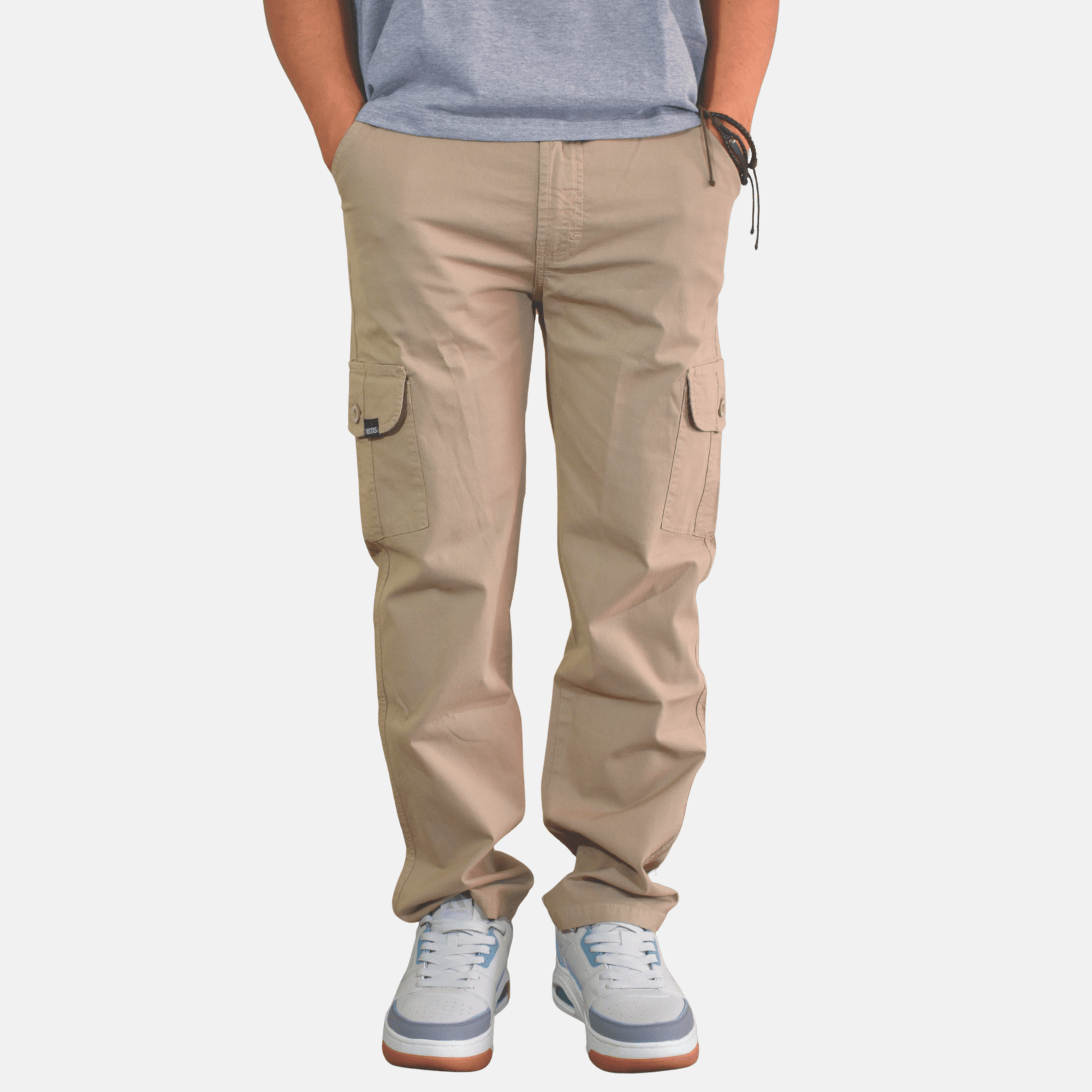 PANTALÓN CARGO CASUAL TOBILLERO HOMBRE YONISTERS DRILL SEMIPITILLO CLOTHING - 1