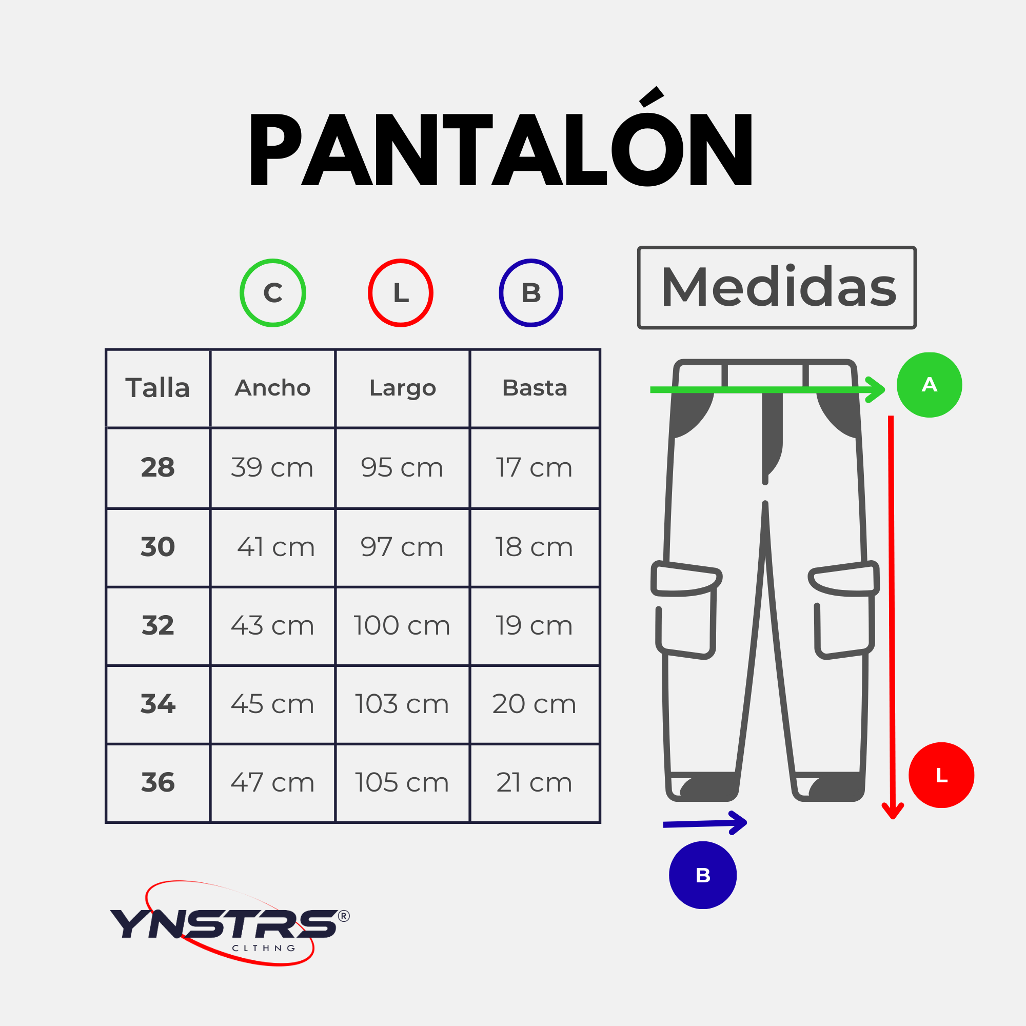 PANTALÓN CARGO CASUAL TOBILLERO HOMBRE YONISTERS DRILL SEMIPITILLO CLOTHING - 6