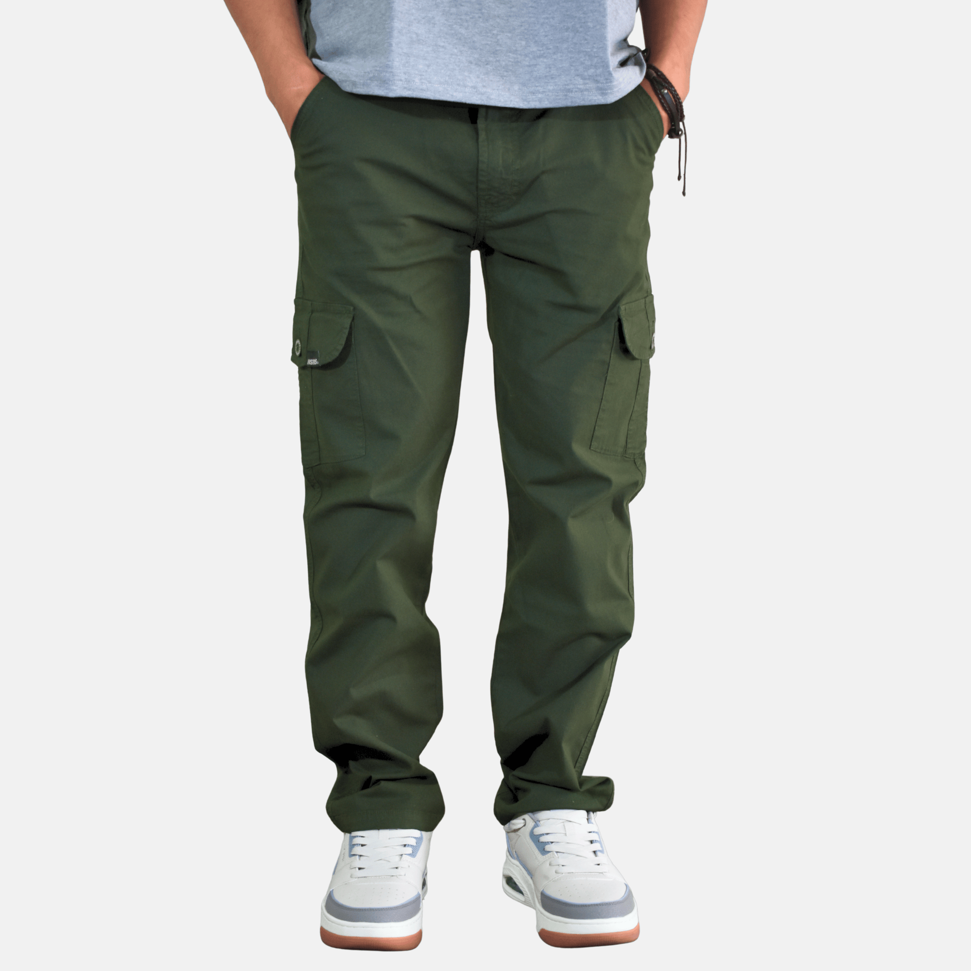 PANTALÓN CARGO CASUAL TOBILLERO HOMBRE YONISTERS DRILL SEMIPITILLO CLOTHING - 2