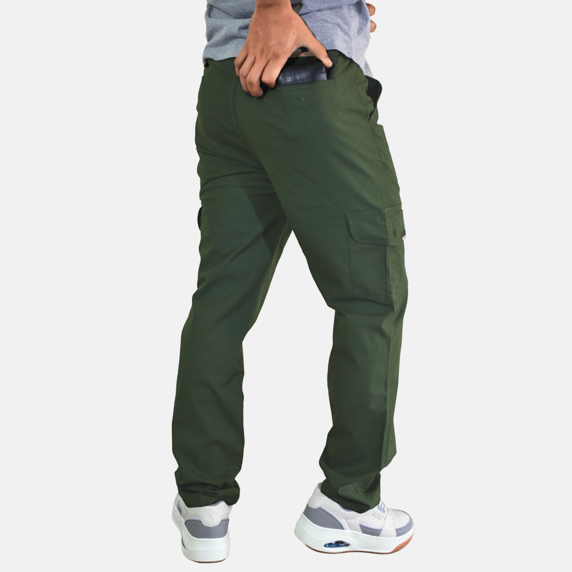 PANTALÓN CARGO CASUAL TOBILLERO HOMBRE YONISTERS DRILL SEMIPITILLO CLOTHING - 4