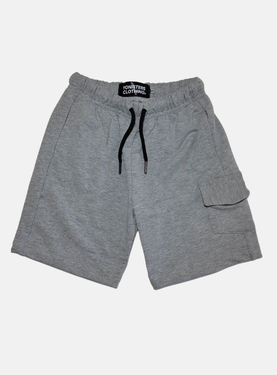 SHORT A LA RODILLA NIÑO YONISTERS MELANGE KIDS - 1