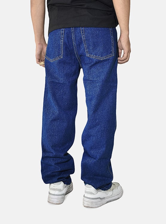 DENIM JEAN OVERSIZE YONISTERS CLOTHING BLUE - 5