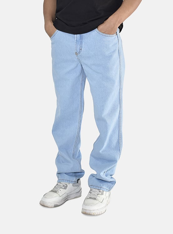 DENIM JEAN OVERSIZE YONISTERS CLOTHING BLUE - 3