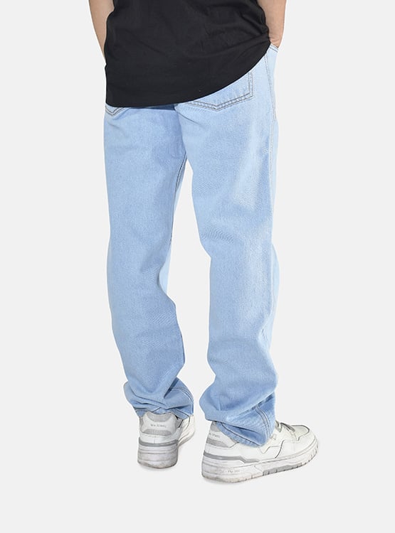 DENIM JEAN OVERSIZE YONISTERS CLOTHING BLUE - 5